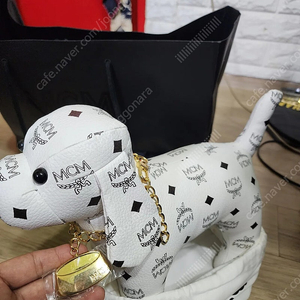 mcm 비글 돌 인형 강아지