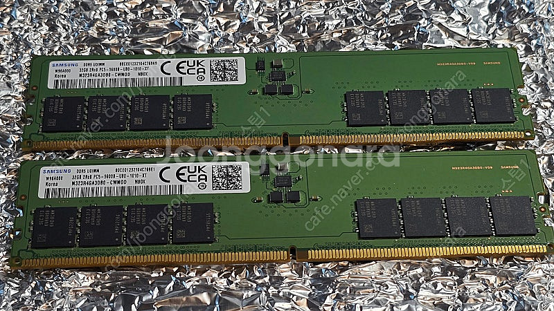 삼성램 RAM ddr5 32G PC5-5600B (2개...--0
