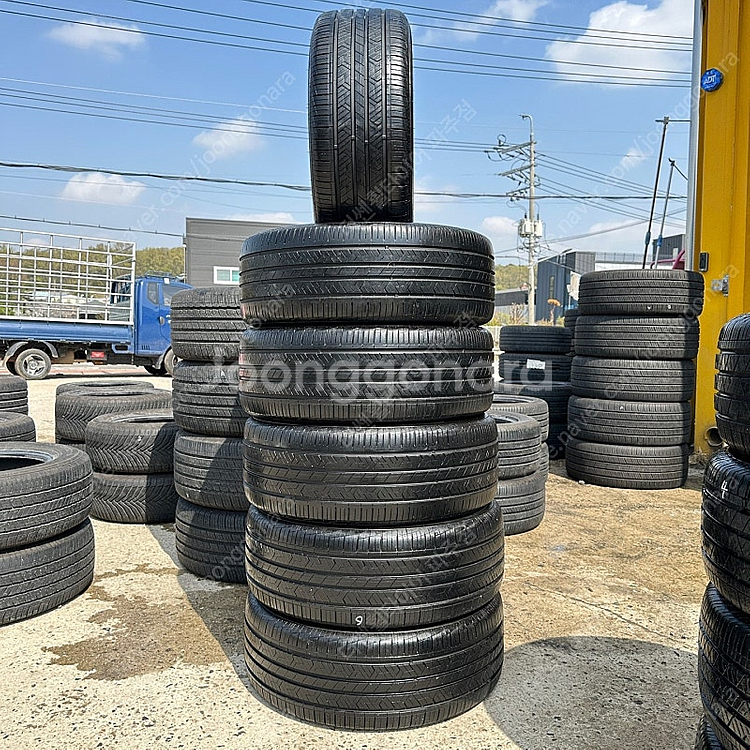 225 55 17 한국 키너지 EX 중고 타이어 교체 ...--0