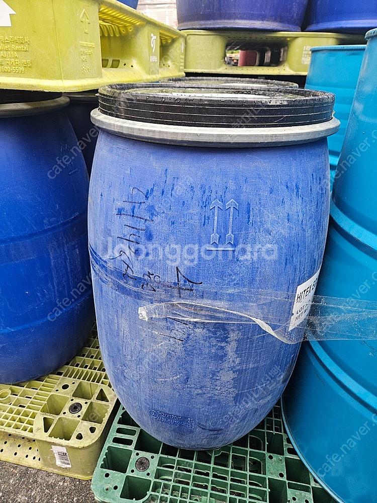 100L 플라스틱 공드럼통 200L 철공드럼통 판매합니...--2