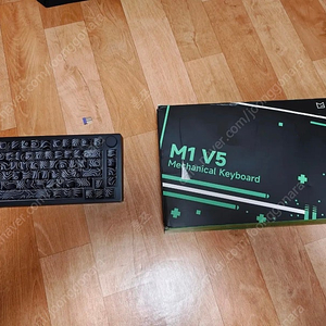 몬스긱 Monsgeek M1 V5 키보드 + 대리석 팜레스트
