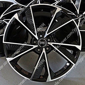 아우디 A6 A7 전용 RS7 스타일 20인치 블랙폴리쉬 신품휠