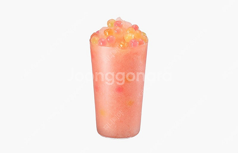 이디야 핑크펄 피치자몽 플랫치노(R) 4,900원-> ...--0