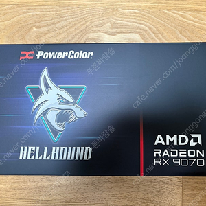 Powercolor RX 9070 XT 헬하운드 라데온 풀박스 파워컬러('25.4제조)