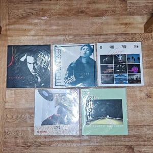 [미개봉] 가요 LP 5장 일괄