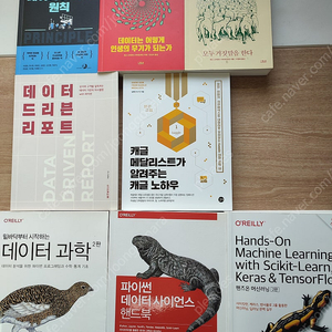 데이터, AI 관련 도서