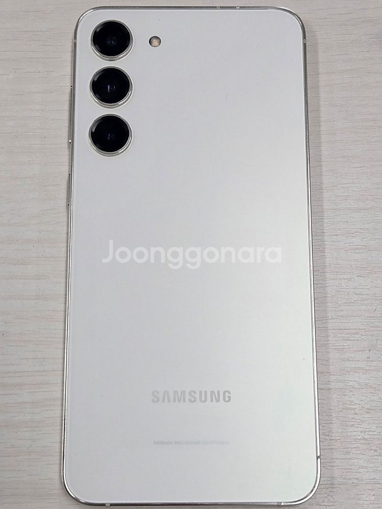 갤럭시 S23플러스 크림색상 256용량 새상품컨디션 초...--0