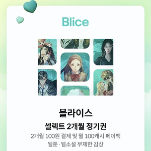 블라이스 셀렉트 2개월 정기권 (900원)