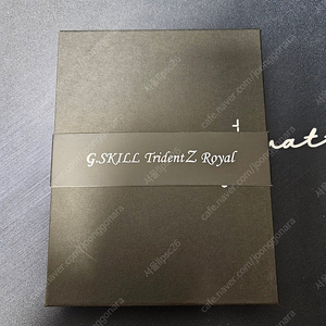 G.Skill Trident Z Royal DDR4 3200 64g(32x2)램 새상품