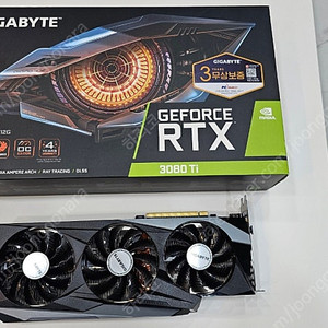 GIGABYTE 지포스 RTX 3080Ti Gaming OC D6X 12GB 팝니다