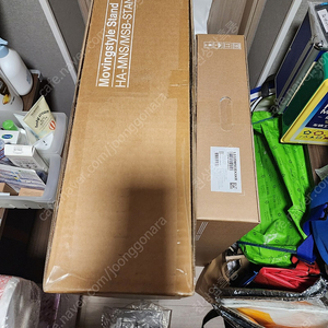 (미개봉새제품)삼성무빙스탠드 LS32DM503EK-ST 팔아요