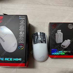 ASUS ROG HARPE ACE MINI 폴링부스터 포함