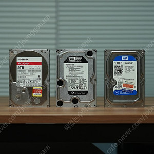 안쓰는 3.5인치 HDD 2TB 1개 1TB 2개 팝니다.