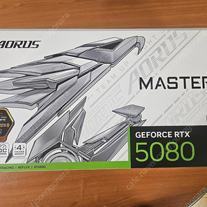 [가격 인하] AORUS 지포스 RTX 5080 MASTER ICE D7 16GB 미개봉 팔아요