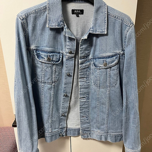 A.P.C 아페쎄 연청 데님 자켓 100사이즈 새제품 이미지