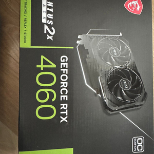 MSI RTX 4060 VENTUS 2X OC