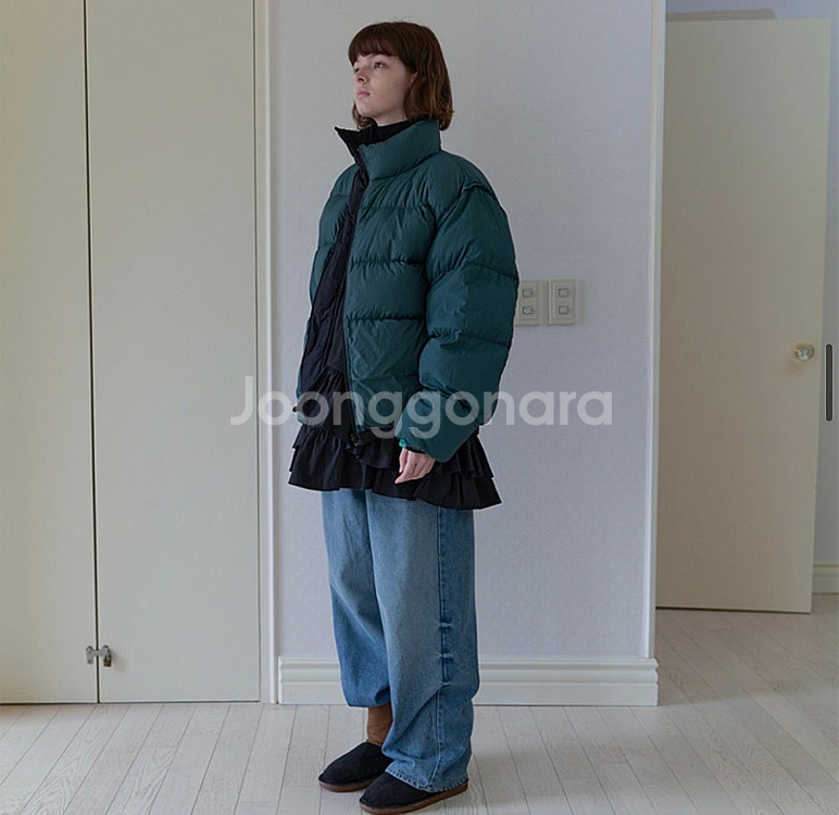 노컨텐츠(nocontent) 패딩 점퍼 덕다운(새상품/...--3