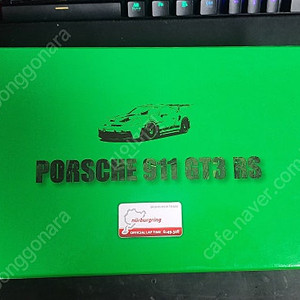 1:18 미니챔프 포르쉐 911(992)gt3rs 뉘르부르크링 버전 판매합니다.