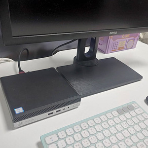 HP 초슬림 미니PC Prodesk 400 G5 mini i7-9700T, HP 전용 랙마운트, 수직 마운트