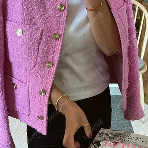 Atelier de cemoment)쎄모먼 자켓 재킷 코트Rosalie LANERIE GROSBER Tweed Jacket