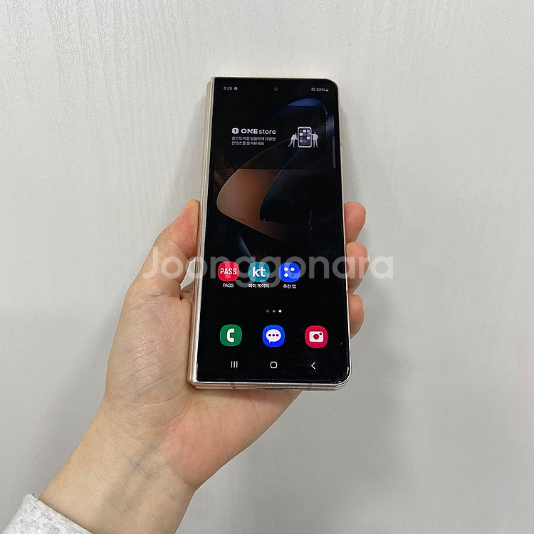 84831 갤럭시Z폴드4 베이지 512GB 부산 중고폰...--2