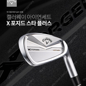 캘러웨이 X 포지드 스타 플러스 6i(5-PW） NS Pro 950R 아이언 박스채 새제품 판매힙니다.
