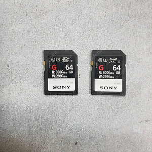 메모리 카드 SD 카드 소니 G 64GB R300 W299 SF-G64