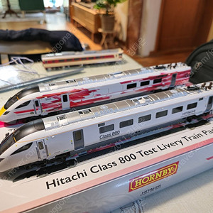 (철도모형 기차모형) HORNBY 혼비 OO게이지 class800 테스트카 팝니다 [28만]