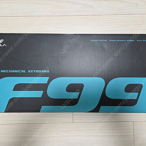 독거미 AULA F99 키보드 블랙 저소음 피치축