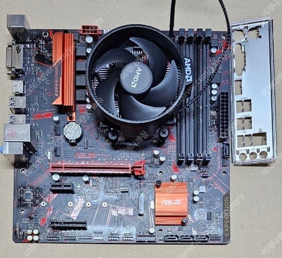 라이젠7-3800X + ASUS EX-A320M-GAMING