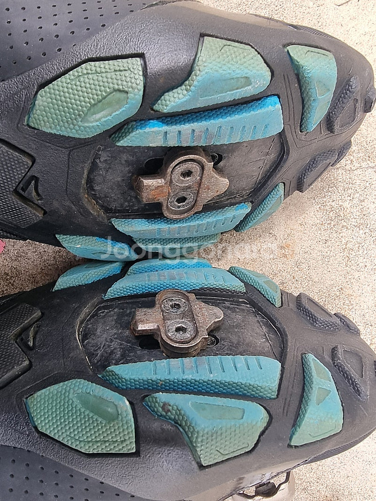 자전거 mtb 클릿슈즈 270와 m8000페달 세트 판...--2