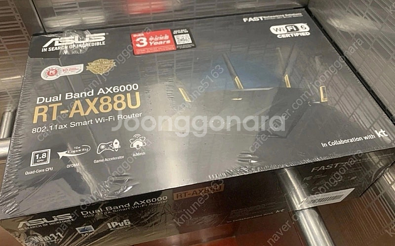 ASUS RT-AX88U 공유기 18만원에 팝니다.--0