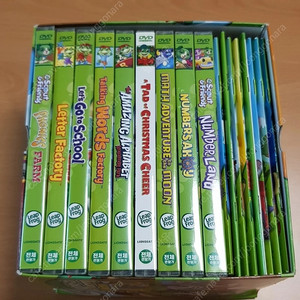 립프로그 DVD, CD, 해설집 세트
