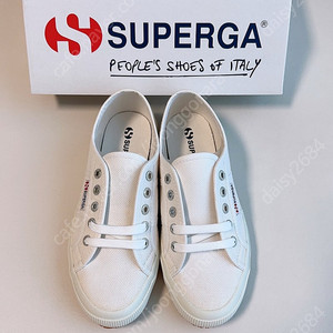 슈페르가 2750 코투화이트 새상품