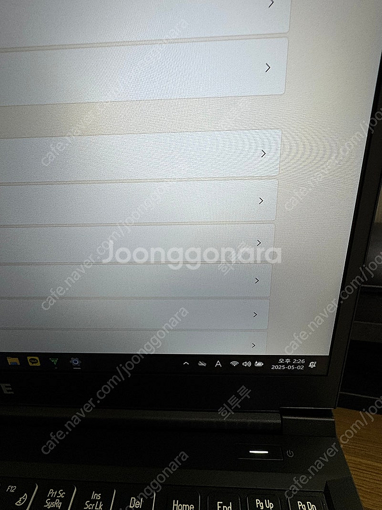 기가바이트 g5 kf5 게이밍노트북--3