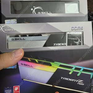 G.SKILL DDR4-3600 CL16 TRIDENT Z NEO C 패키지 (16GB(8Gx2)) 팝니다