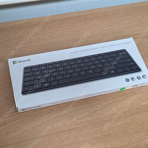 마이크로소프트 디자이너 컴팩트 키보드 [영문판]