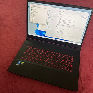 MSi 고사양 게이밍노트북팝니다 i7 11세대 RTX3060 17.3인치 144Hz