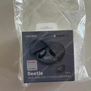 아이리버 ITW G4 beetle 블루투스 이어폰 (블랙)