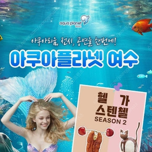 여수 아쿠아플라넷 4인 입장권 105000원에 팜