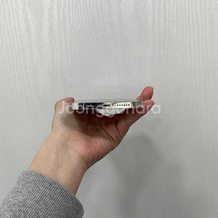 51975 아이폰12프로맥스 실버 256GB 부산 중고...--5
