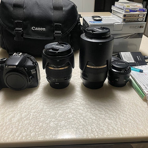 캐논 EOS 550D 렌즈3개포함