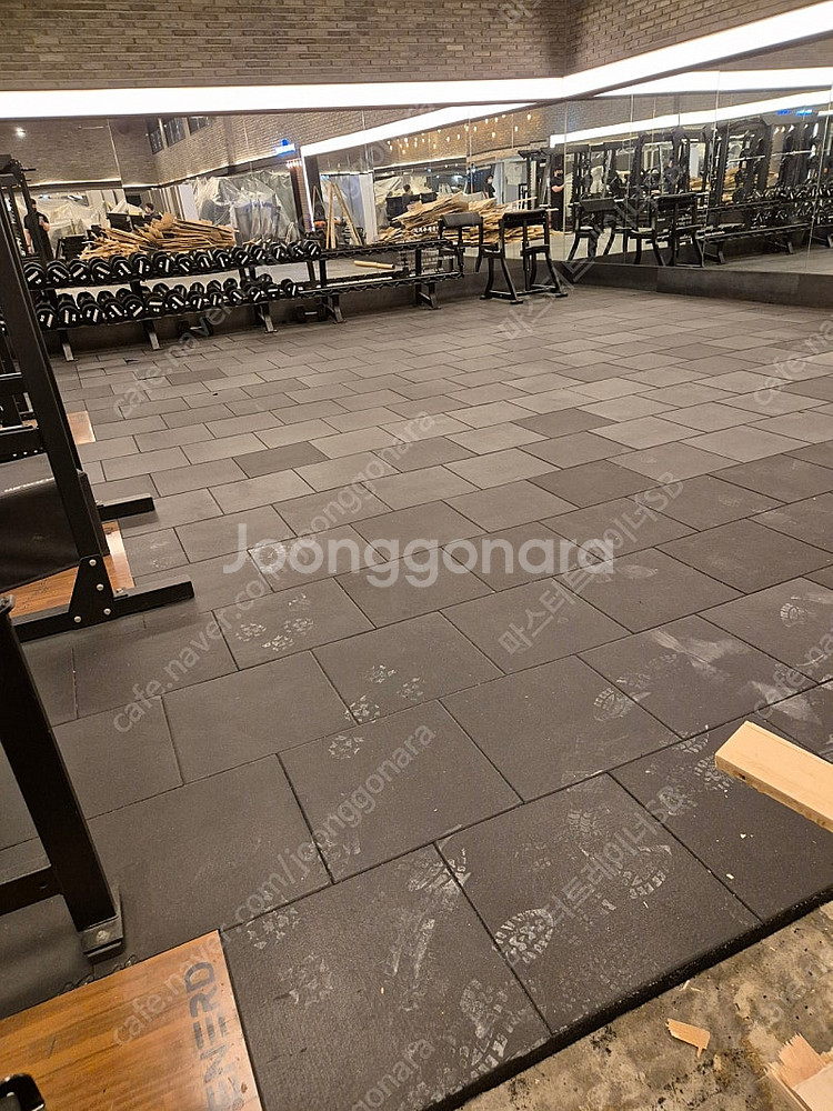 헬스장 고무매트 50t--1