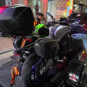 MT09SP 21~23년 야마하 탑박스 세트,사이드백 세트 판매합니다.