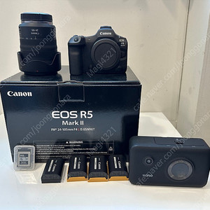 EOS R5 Mark II 24-105 / r5 mark2 24-105 kit 팝니다.