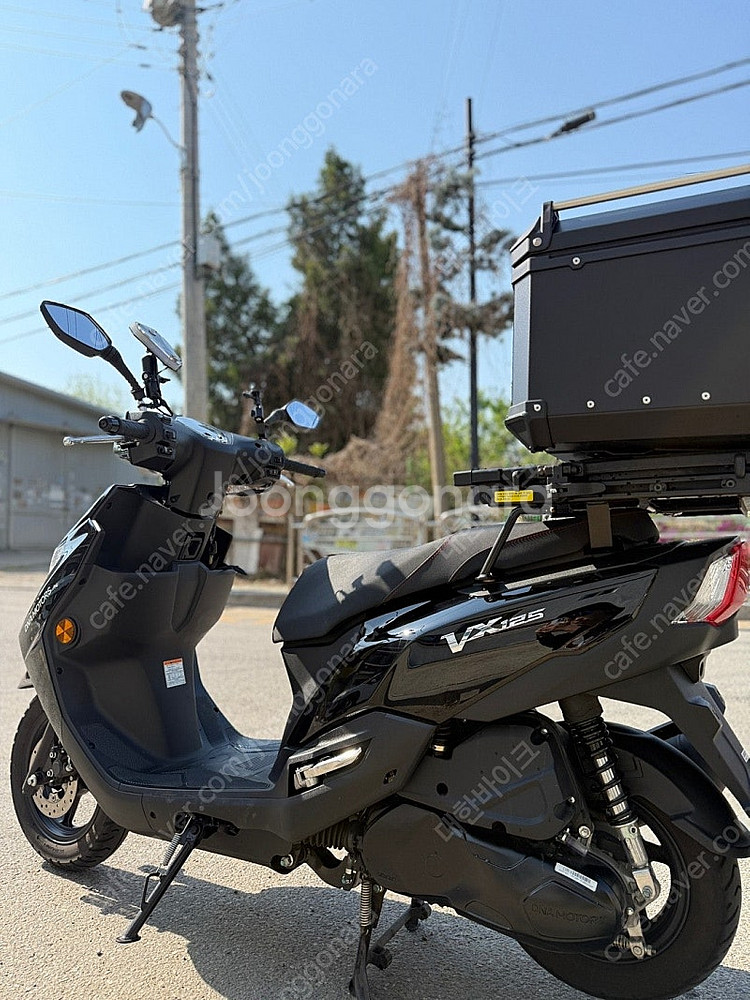 [신차보증]DNA모터스 VX125 24년식 배달대행세팅...--7