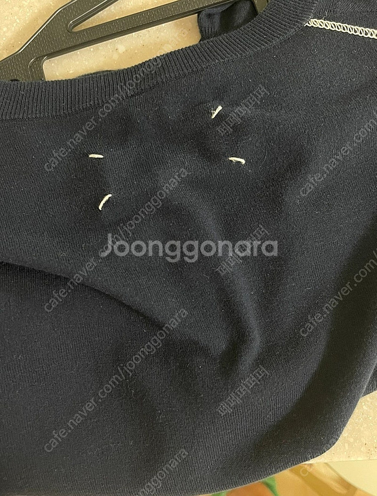 (가격내림) 정품 메종 마르지엘라 여성 가디건 xs 네...--0