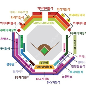 5월 9일 10일 삼성vs엘지(lg) 대구라이온즈파크 3루 상단 1루 상단 외야 2연석 3연석