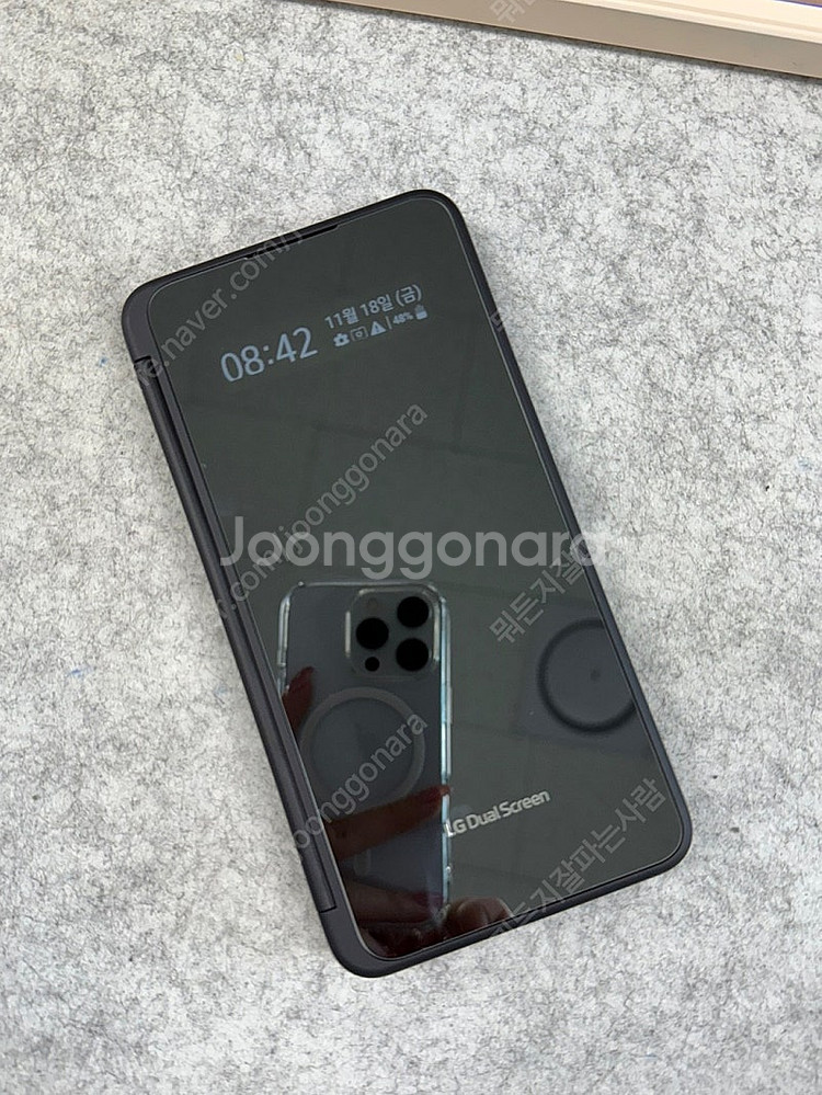 LG V50S+듀얼스크린 구성 블랙 256G 깨끗한 가...--0