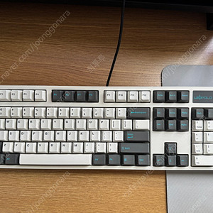 레오폴드 FC900R 키보드(화이트/그레이 적축)